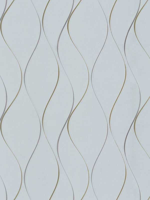 Wavy Stripe fabric in light blue color - pattern number DD3701 - by Antonina Vella in the Dazzling Dimensions Volume II collection