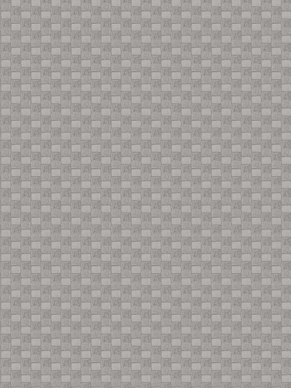 Ira Checkered wallpaper in taupe color - pattern number 2976-86506 - by A Street Prints in the Grey collection