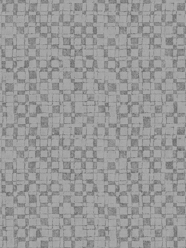 Sarni Grid wallpaper in silver color - pattern number 2976-86531 - by A Street Prints in the Grey collection
