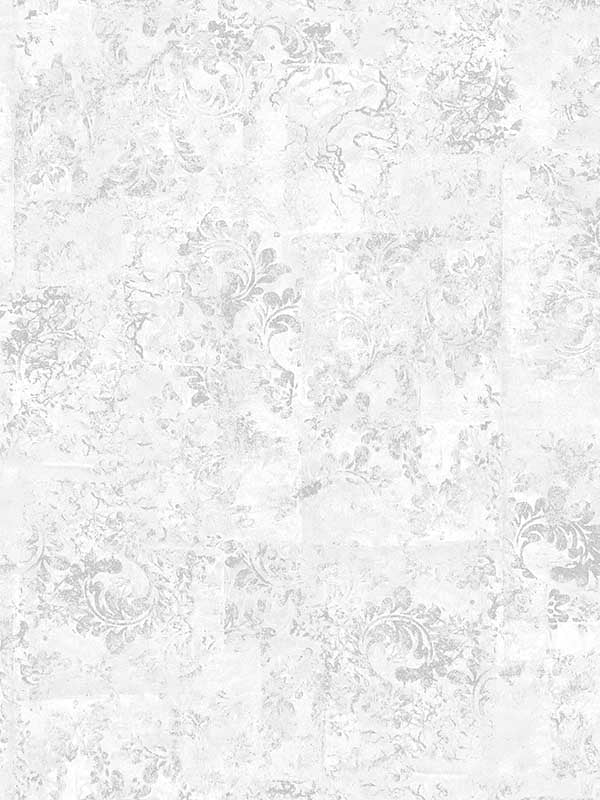 Eisen Abstract Botanical wallpaper in dove color - pattern number 2976-86557 - by A Street Prints in the Grey collection