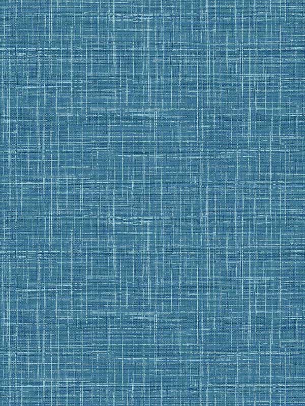 Emerson Faux Linen fabric in teal color - pattern number 4081-26351 - by A Street Prints in the Happy collection