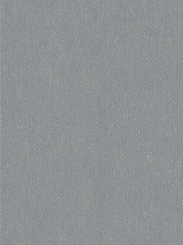 Elbert Zig Zag fabric in dark grey color - pattern number 4041-35919 - by Advantage in the Passport collection