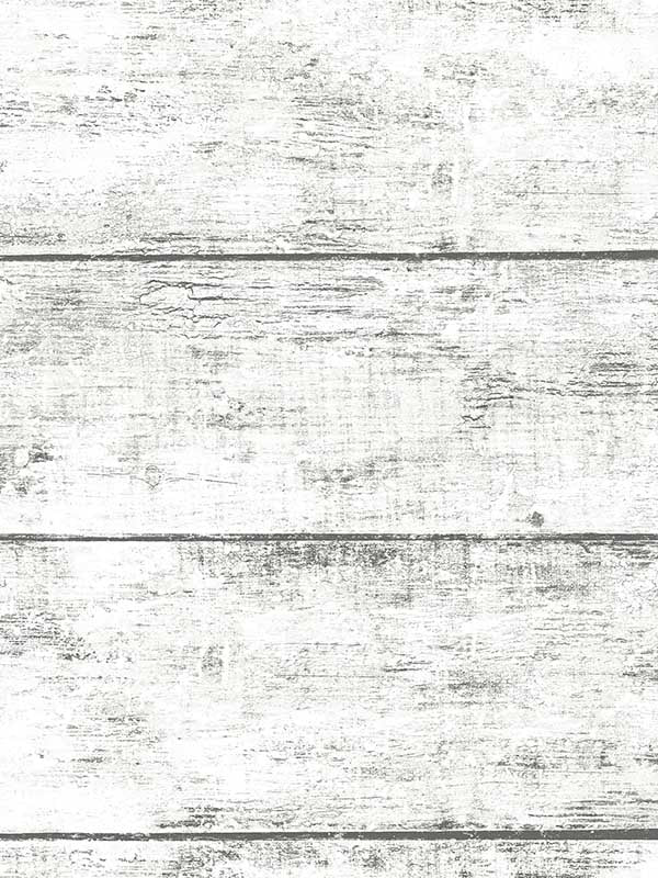 Cabin Wood Planks wallpaper in white color - pattern number 3124-13971 - by Chesapeake in the Thoreau collection