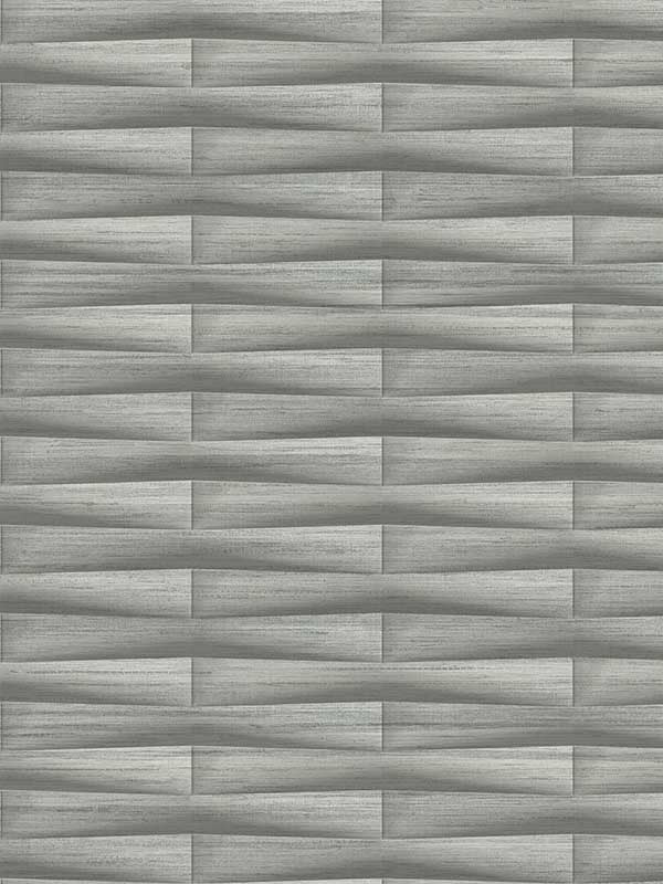 Gator Geometric Stripe fabric in slate color - pattern number 2988-70007 - by A Street Prints in the Inlay collection