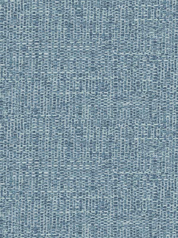 Snuggle Woven Texture wallpaper in blue color - pattern number 2988-70902 - by A Street Prints in the Inlay collection