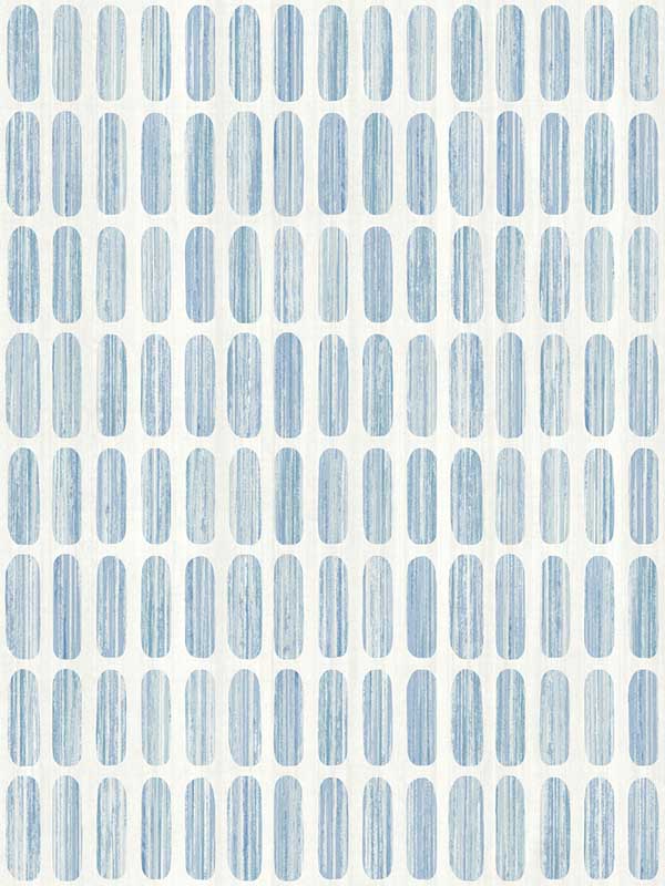 Petite Pergola wallpaper in blue color - pattern number MN1942 - by York in the Mediterranean collection