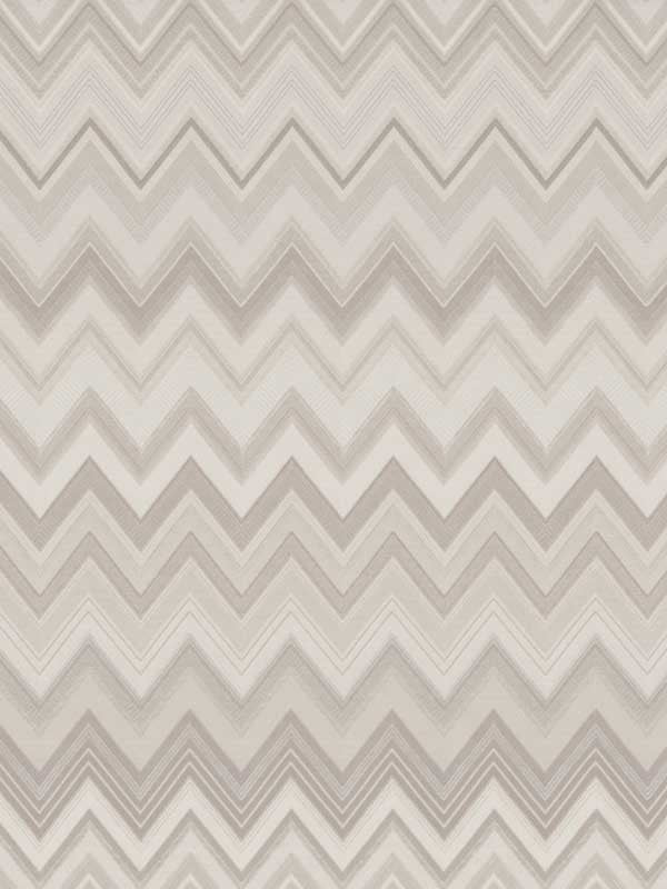 Happy Zigzag fabric in neutral color - pattern number MI10334 - by York in the Missoni Home 04 collection