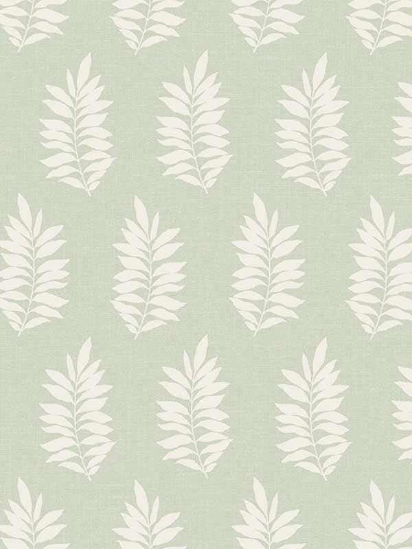 Pinnate Silhouette fabric in sage color - pattern number SL80304 - by Seabrook in the The Simple Life collection