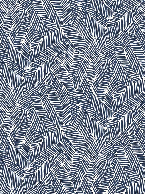 Lush fabric in navy blue color - pattern number SL80402 - by Seabrook in the The Simple Life collection