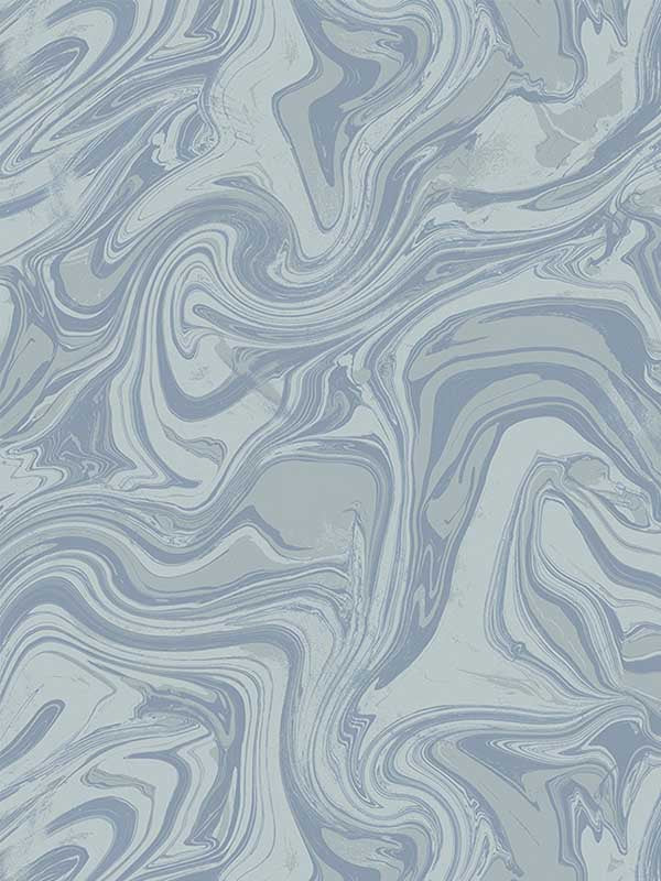 Marble fabric in fairytale blue color - pattern number JT30602 - by Wallquest in the Studio Textures collection