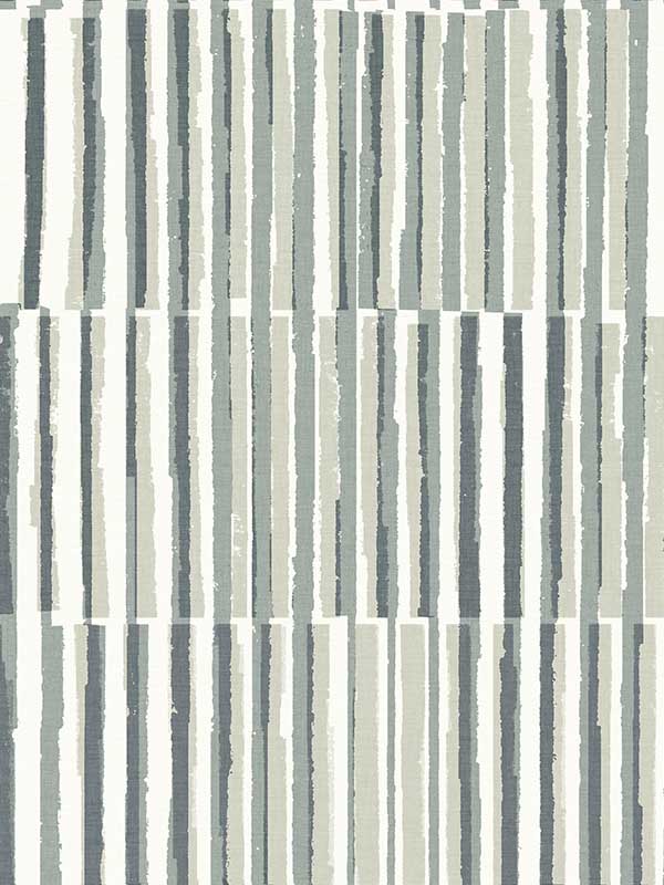 Sabah Stripe fabric in slate color - pattern number 4014-26415 - by A Street Prints in the Seychelles collection