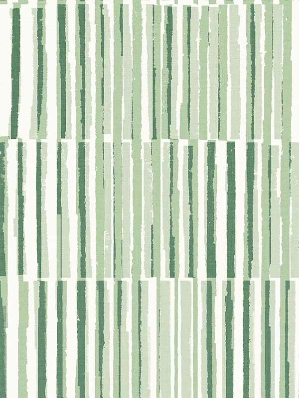 Sabah Stripe fabric in green color - pattern number 4014-26417 - by A Street Prints in the Seychelles collection