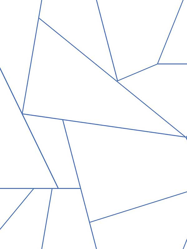 Factured Prism Peel and Stick wallpaper in white and blue color - pattern number PSW1234RL - by York in the Risky Business Vol III Peel and Stick Wallpaper collection