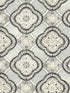 Garden Trellis fabric in onyx color - pattern number GO8213 - by York in the Greenhouse collection