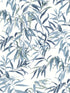 Willow Grove fabric in sky blue color - pattern number GO8242 - by York in the Greenhouse collection