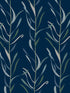 Chloe Vine fabric in indigo color - pattern number GO8324 - by York in the Greenhouse collection