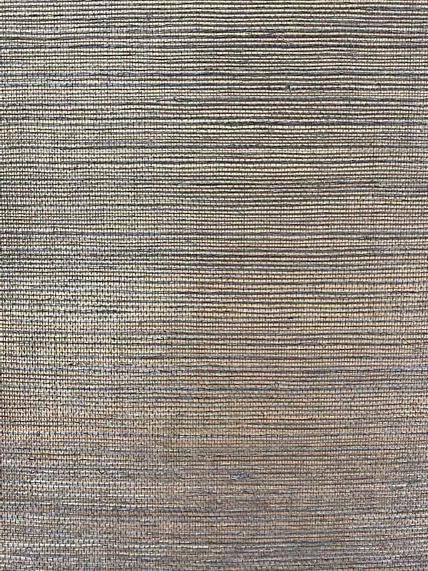 Antika fabric in copper metallic and charcoal color - pattern number BX10018 - by Wallquest in the Natural Wallcoverings by Daisy Bennett collection