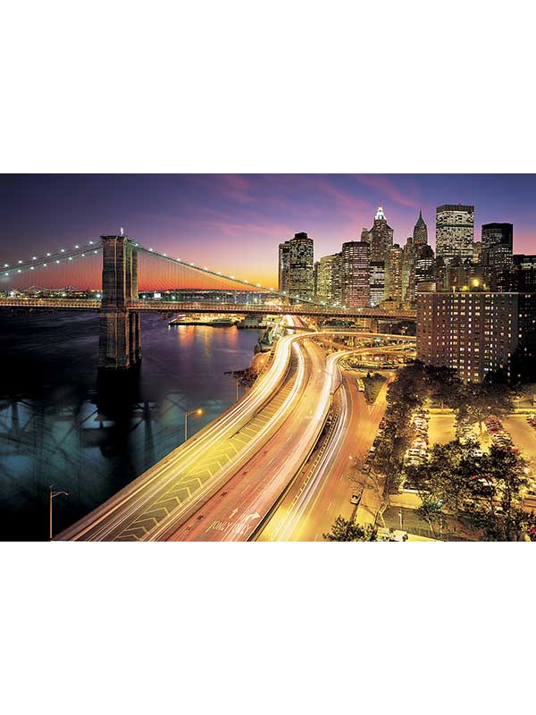 NYC Lights 8 Panel fabric in multicolor color - pattern number 8-516 - by Brewster in the Komar Colours collection