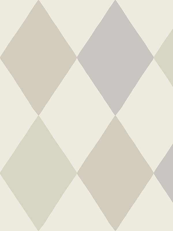 Kalas Diamond wallpaper in lavender color - pattern number 4111-63033 - by A Street Prints in the Briony collection
