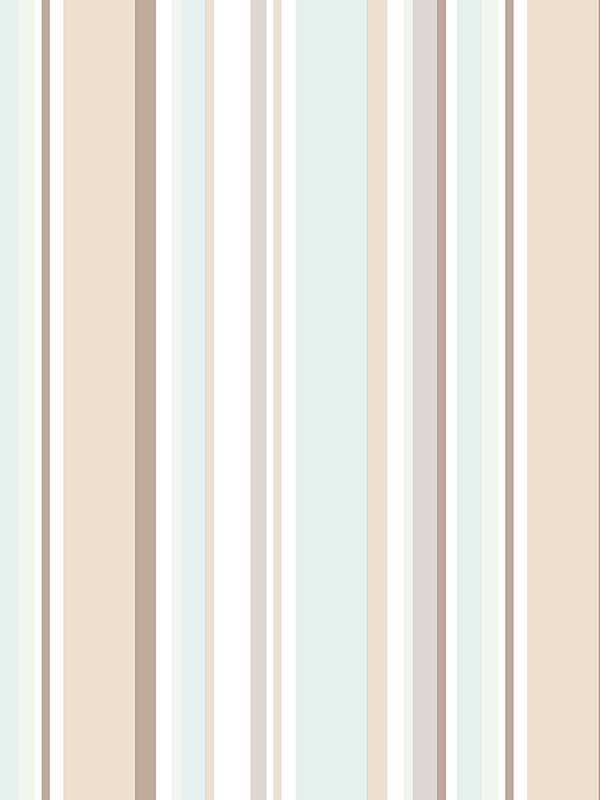 Step Stripe fabric in duck egg brown grey color - pattern number JJ38044 - by Patton Norwall in the Rewind by James Joseph collection