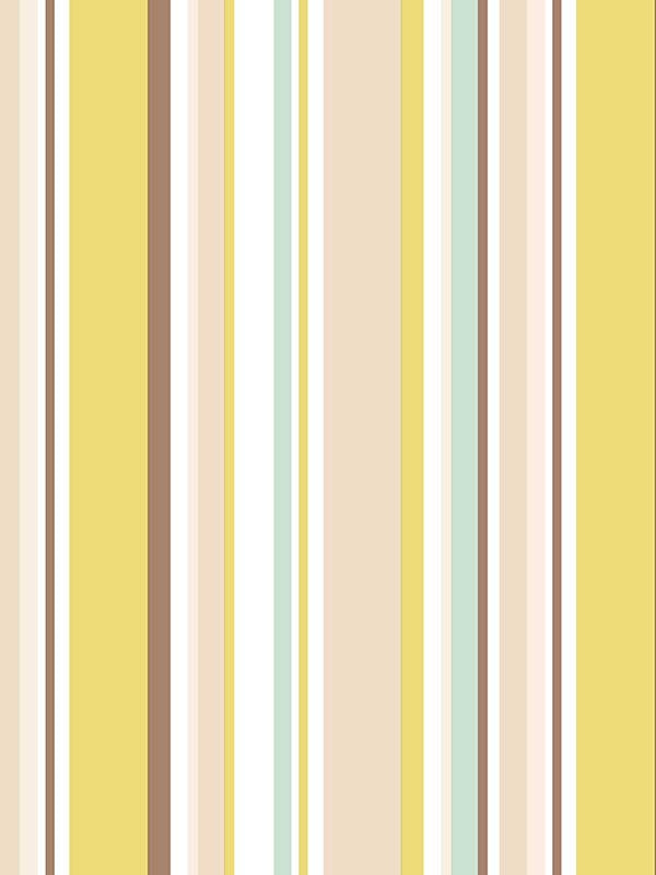 Step Stripe fabric in mint green lime brown color - pattern number JJ38045 - by Patton Norwall in the Rewind by James Joseph collection