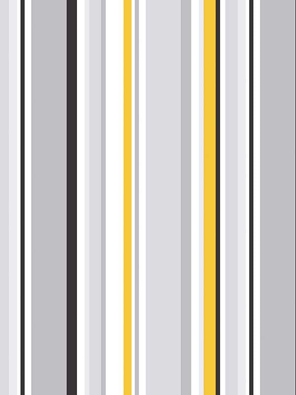 Step Stripe fabric in yellow grey black color - pattern number JJ38047 - by Patton Norwall in the Rewind by James Joseph collection