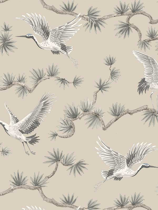 Akan fabric in skipping rocks color - pattern number GL21708 - by Wallquest in the Grasslands collection