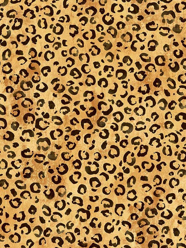 Classic Leopard Peel and Stick wallpaper in natural tan color - pattern number DB20606 - by NextWall in the Peel and Stick Wallpaper by Daisy Bennett collection