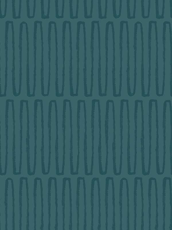 Lars Retro Wave fabric in teal color - pattern number 4066-26505 - by A Street Prints in the Hannah collection