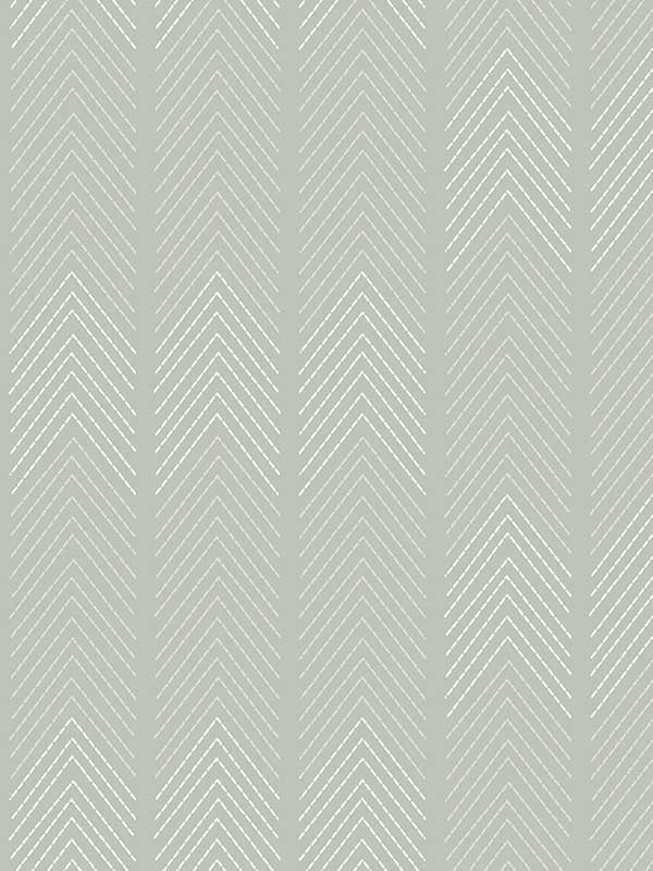 Nyle Chevron Stripes fabric in light grey color - pattern number 4066-26527 - by A Street Prints in the Hannah collection