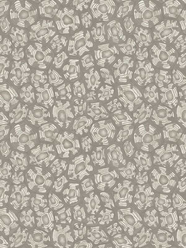 Savanna Shell fabric in taupe color - pattern number 119/4022.CS.0 - by Cole and Son in the Ardmore Jabula collection