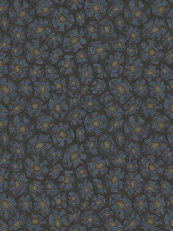 Savanna Shell fabric in denim color - pattern number 119/4024.CS.0 - by Cole and Son in the Ardmore Jabula collection
