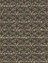 Kalahari fabric in spice and black color - pattern number 119/6028.CS.0 - by Cole and Son in the Ardmore Jabula collection