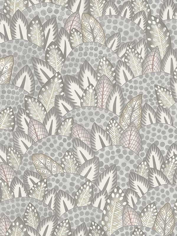 Zulu Terrain wallpaper in heath grey and blush color - pattern number 119/9040.CS.0 - by Cole and Son in the Ardmore Jabula collection