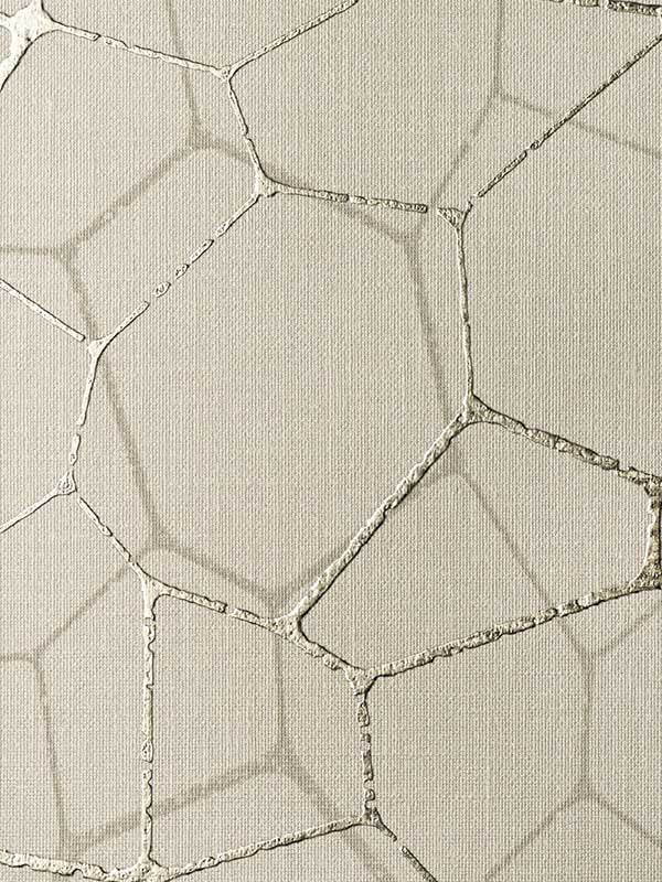 Combolin wallpaper in warm neutral beige color - pattern number 682121 - by Seabrook in the Linen Textures collection