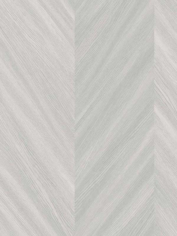 Chevron Wood wallpaper in sere color - pattern number TS82108 - by Seabrook in the Even More Textures collection