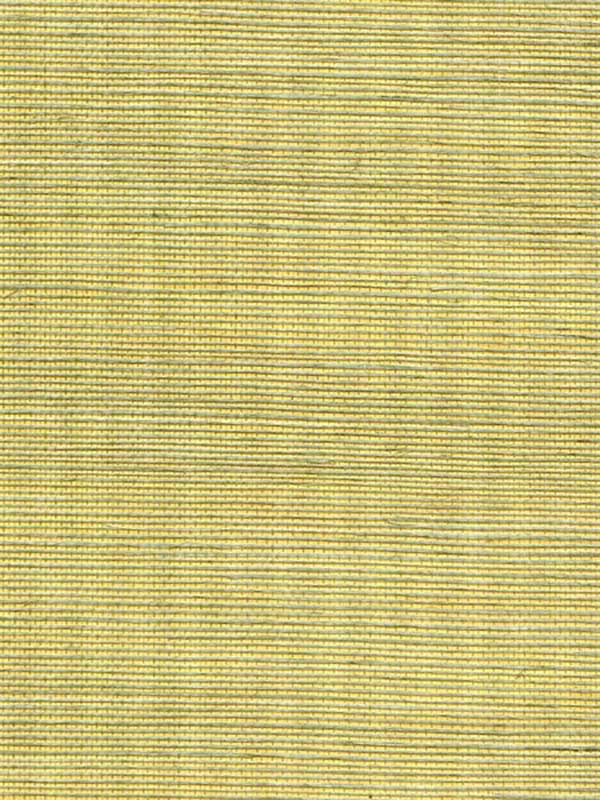 Metallic Sisal Grasscloth fabric in lemon grass color - pattern number WSS4528.WT.0 - by Winfield Thybony in the Simply Sisal collection