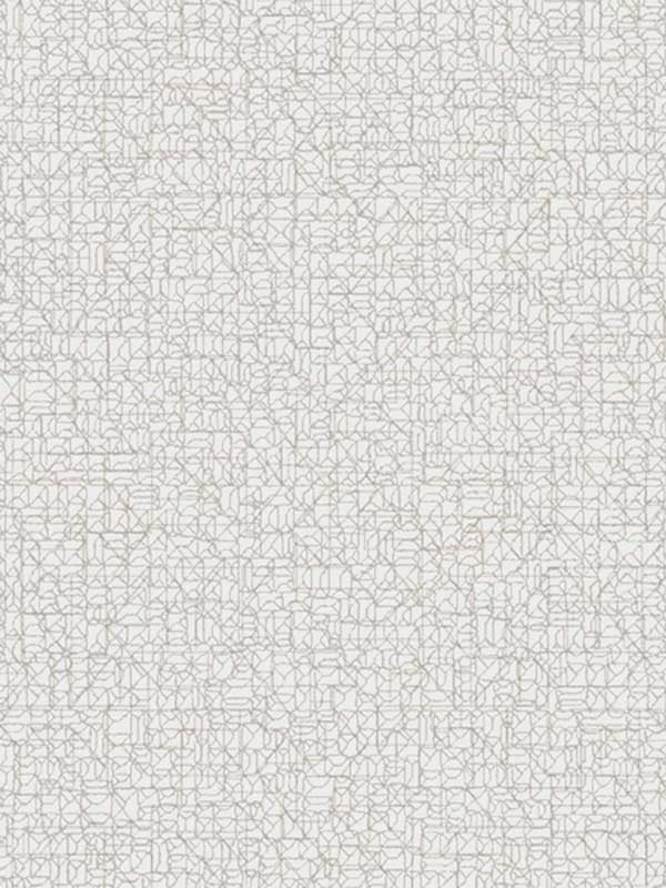 Interlock wallpaper in birch color - pattern number WTP4076.WT.0 - by Winfield Thybony in the Thom Filicia Cultivated Living collection