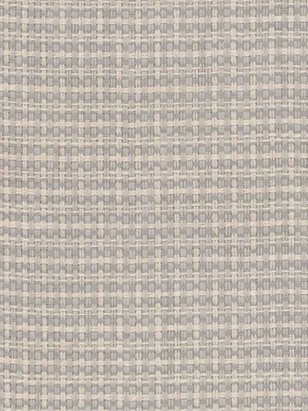 Jute Grid wallpaper in winter white color - pattern number WTP4093.WT.0 - by Winfield Thybony in the Thom Filicia Cultivated Living collection