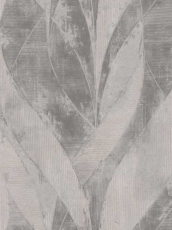 Blake Leaf fabric in sterling color - pattern number 4096-520040 - by Advantage in the Concrete collection