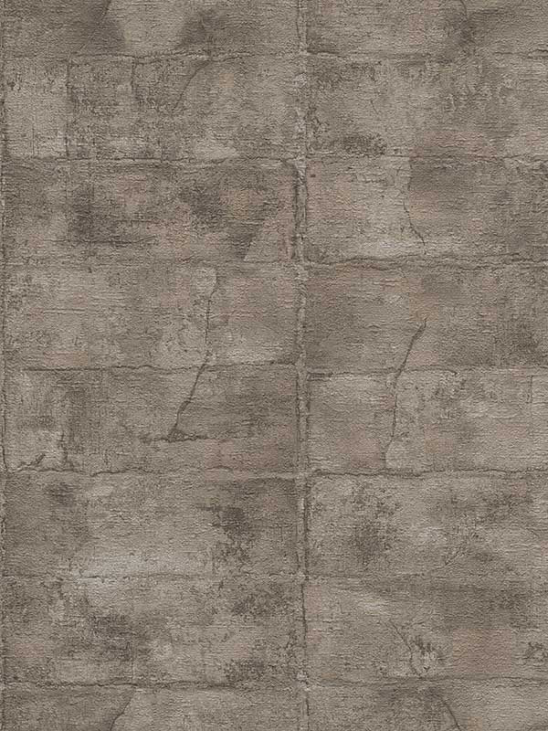 Clay fabric in dark grey color - pattern number 4096-520163 - by Advantage in the Concrete collection