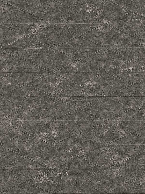 Seth Triangle fabric in black color - pattern number 4096-554373 - by Advantage in the Concrete collection