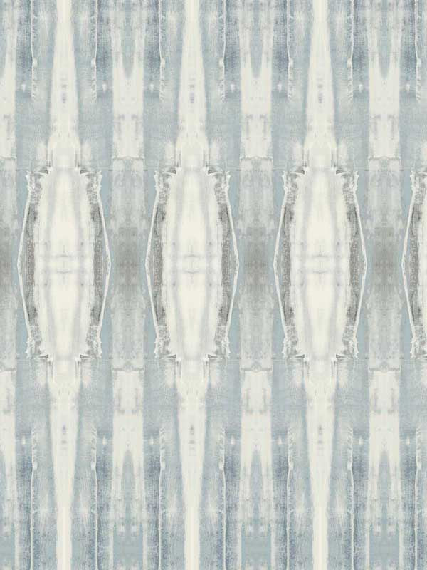 Escalante fabric in blue color - pattern number CC1235 - by York Designer Series in the Carol Benson Cobb Signature Wallcoverings collection