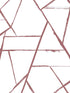 Intersect fabric in spice red color - pattern number CC1291 - by York Designer Series in the Carol Benson Cobb Signature Wallcoverings collection