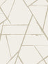 Intersect fabric in beige metallic color - pattern number CC1293 - by York Designer Series in the Carol Benson Cobb Signature Wallcoverings collection