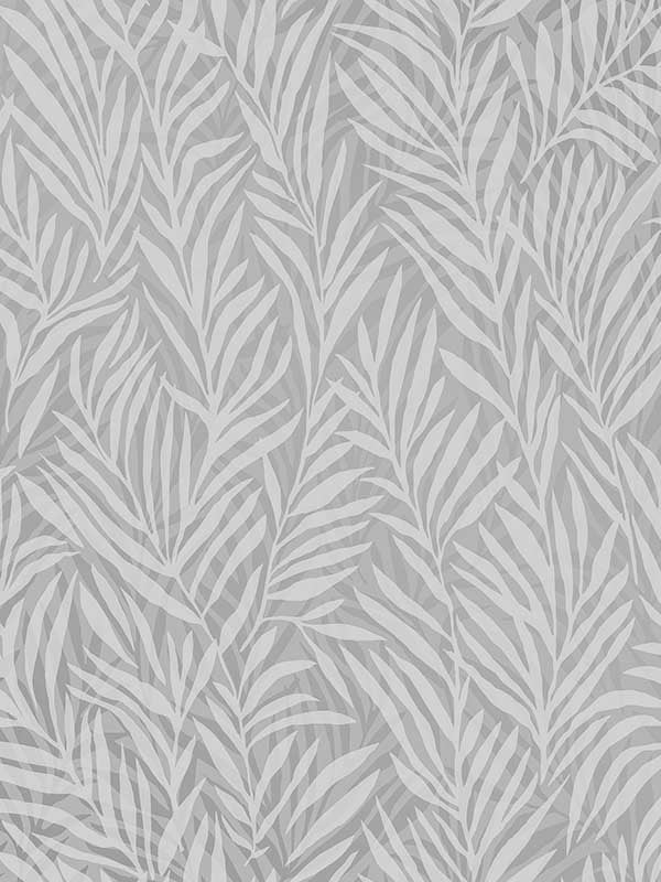 Holzer Fern wallpaper in grey color - pattern number 2980-M52509 - by Advantage in the Splash collection