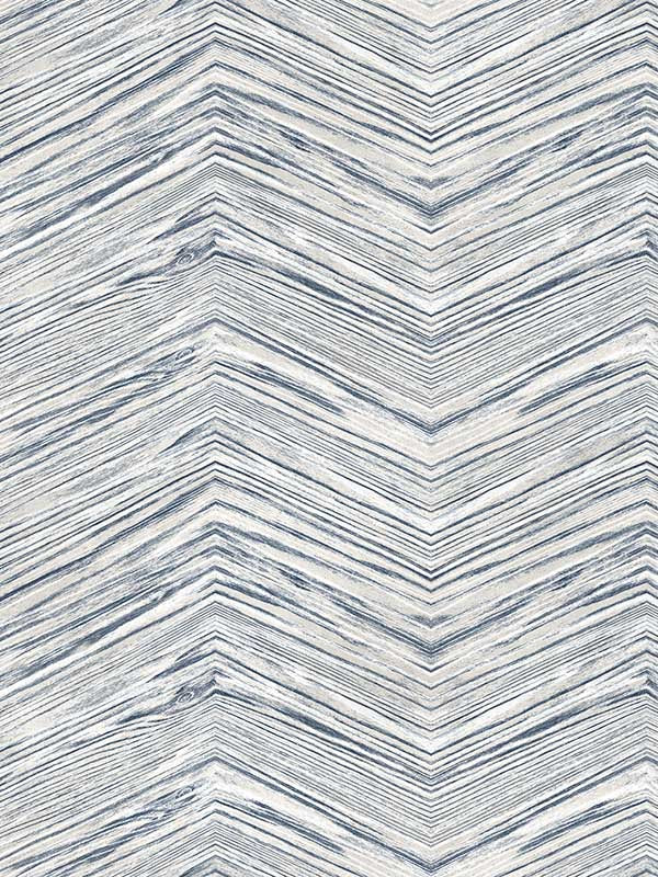 Wood Chevron Peel and Stick wallpaper in mariupol color - pattern number RM22129 - by Casa Mia in the Peel and Stick Wallpaper by Casa Mia collection