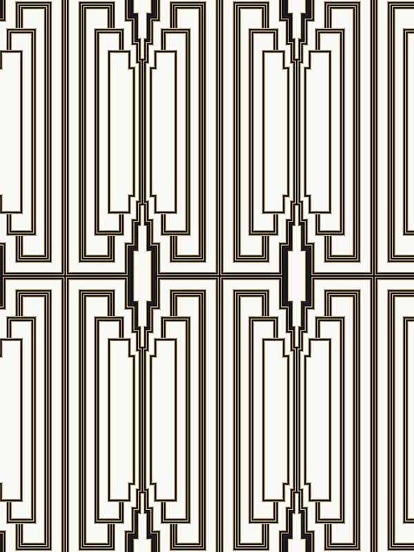 Manhattan fabric in contrasto color - pattern number DC60005 - by Collins and Company in the Deco 2 collection