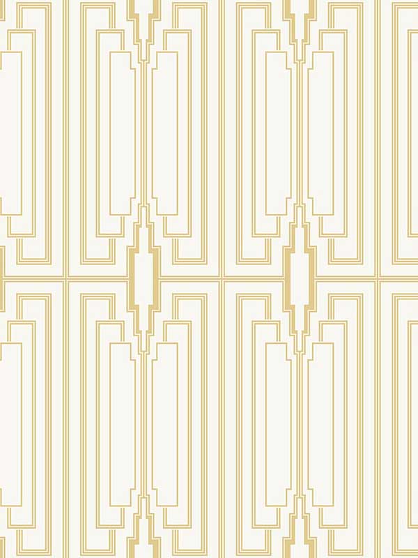 Manhattan fabric in golden gate color - pattern number DC60015 - by Collins and Company in the Deco 2 collection