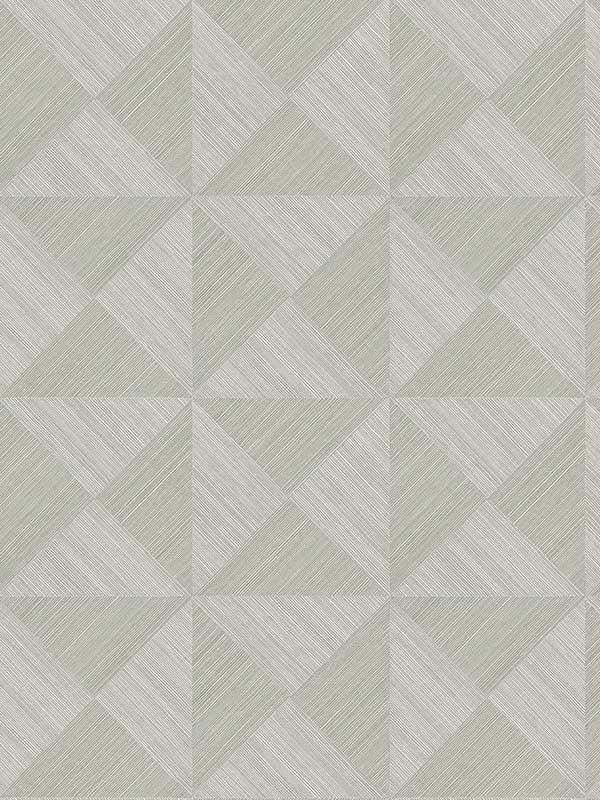 Geo Inlay Peel and Stick fabric in lunar grey color - pattern number SG11708 - by NextWall in the Peel and Stick Wallpaper by Stacy Garcia Sojourn Collection 2 collection